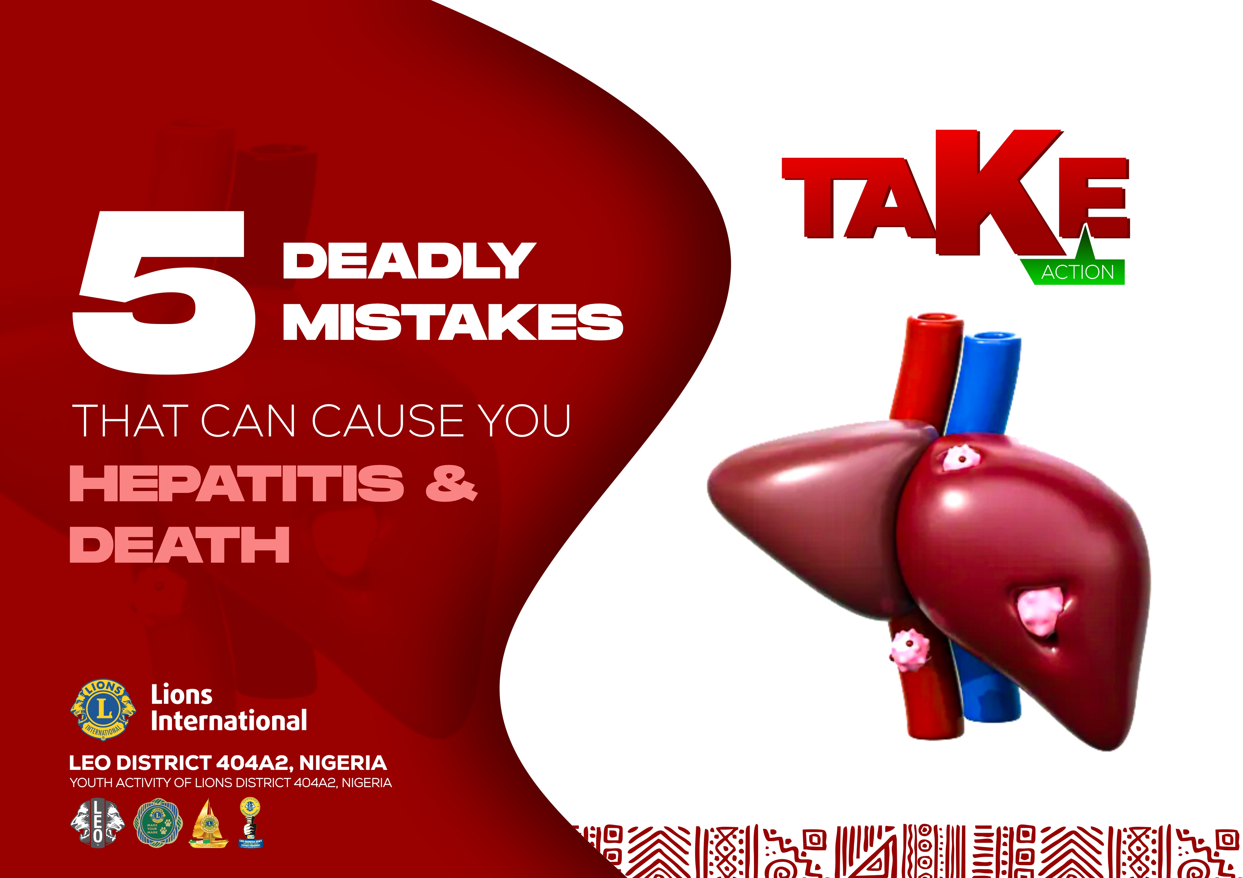 5 deadly mistakes that can cause you hepatitis and death.